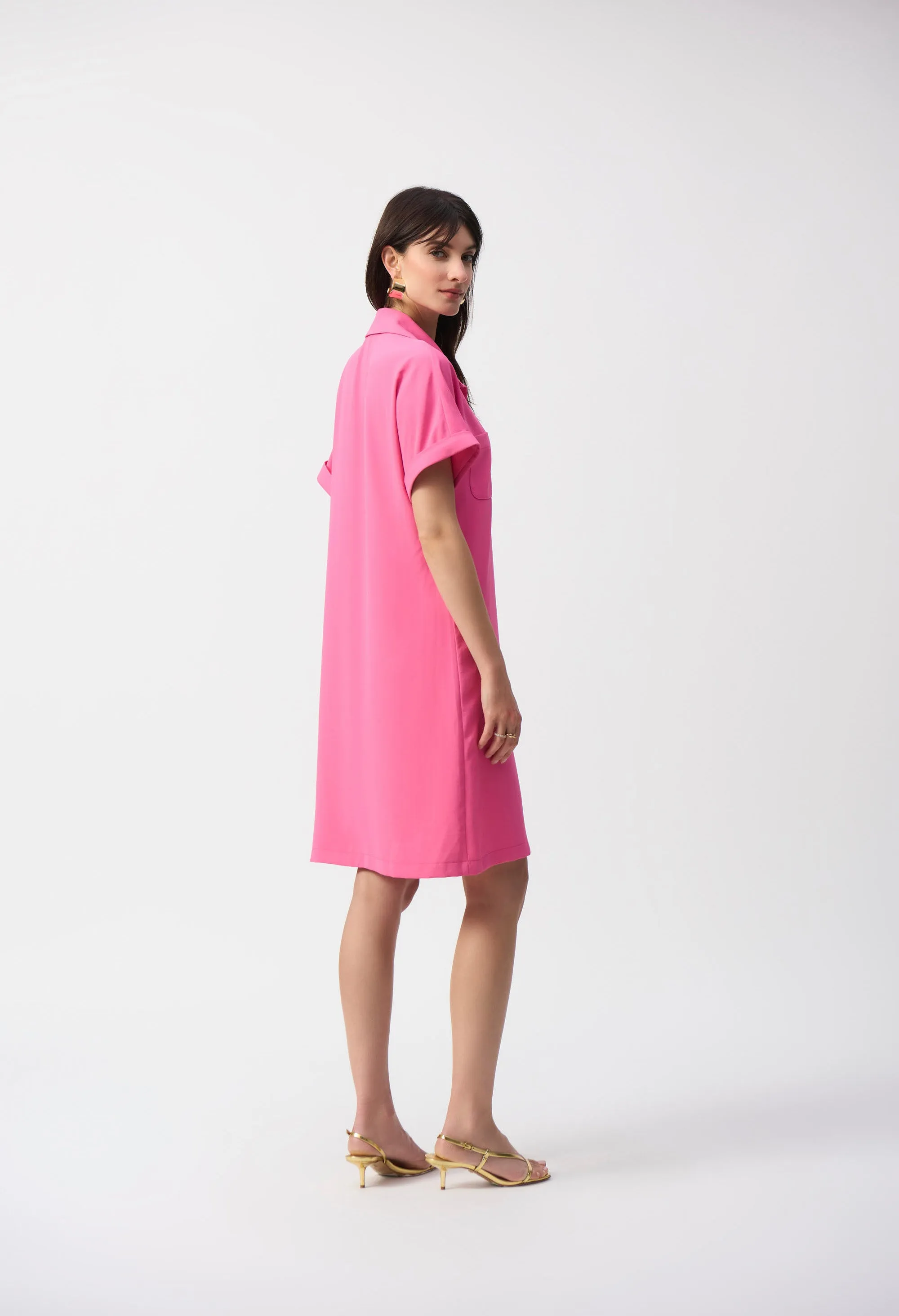 Mini Shift Polo Dress