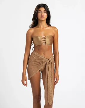 Nude Dudley Short Pareo