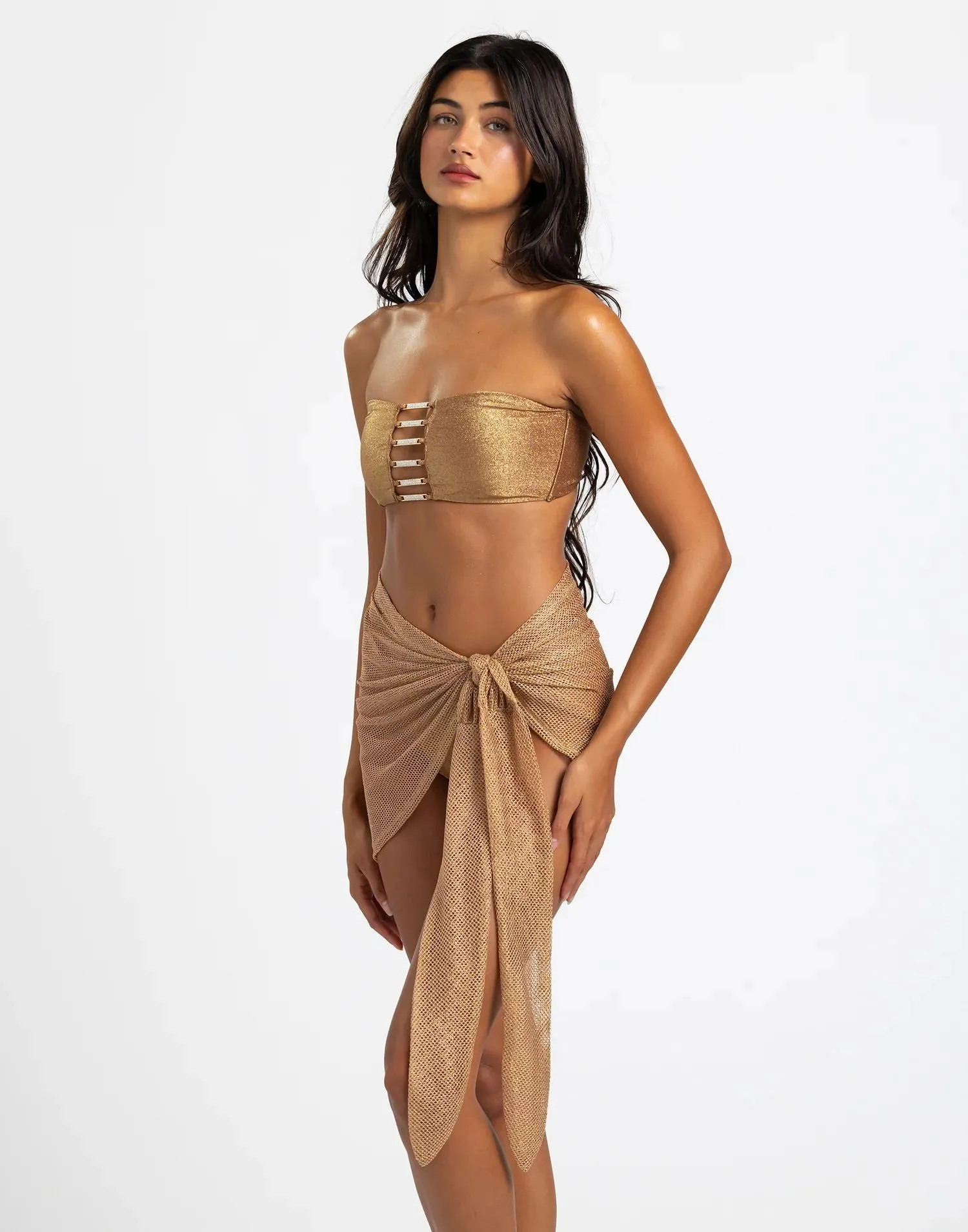 Nude Dudley Short Pareo