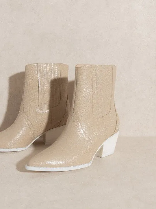 OASIS SOCIETY Welcome Style Western Bootie