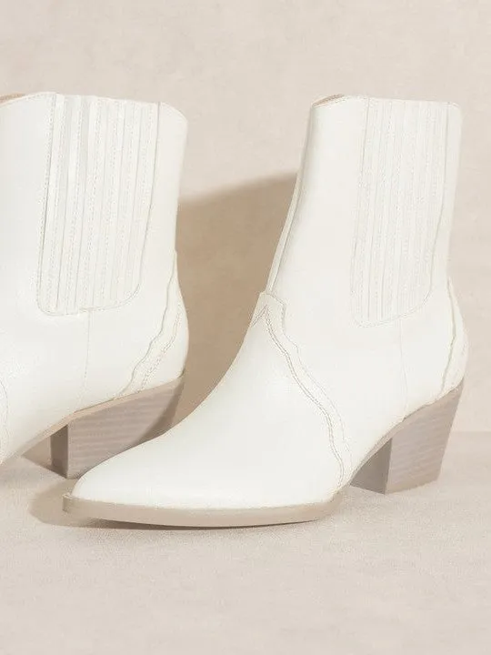 OASIS SOCIETY Welcome Style Western Bootie