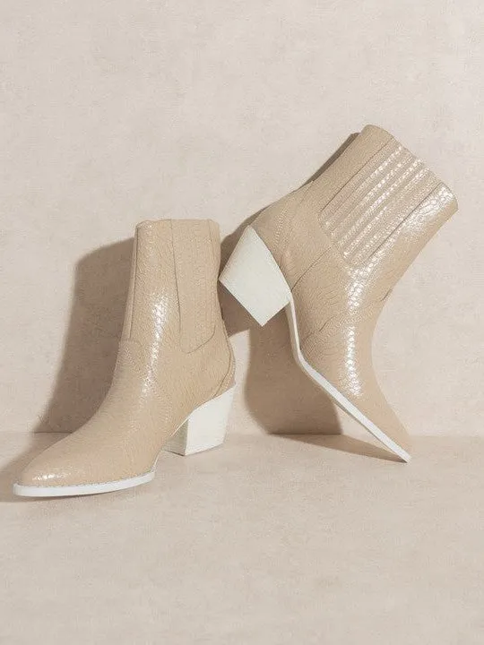 OASIS SOCIETY Welcome Style Western Bootie