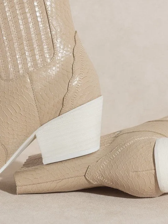 OASIS SOCIETY Welcome Style Western Bootie