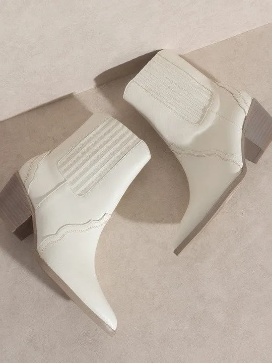 OASIS SOCIETY Welcome Style Western Bootie