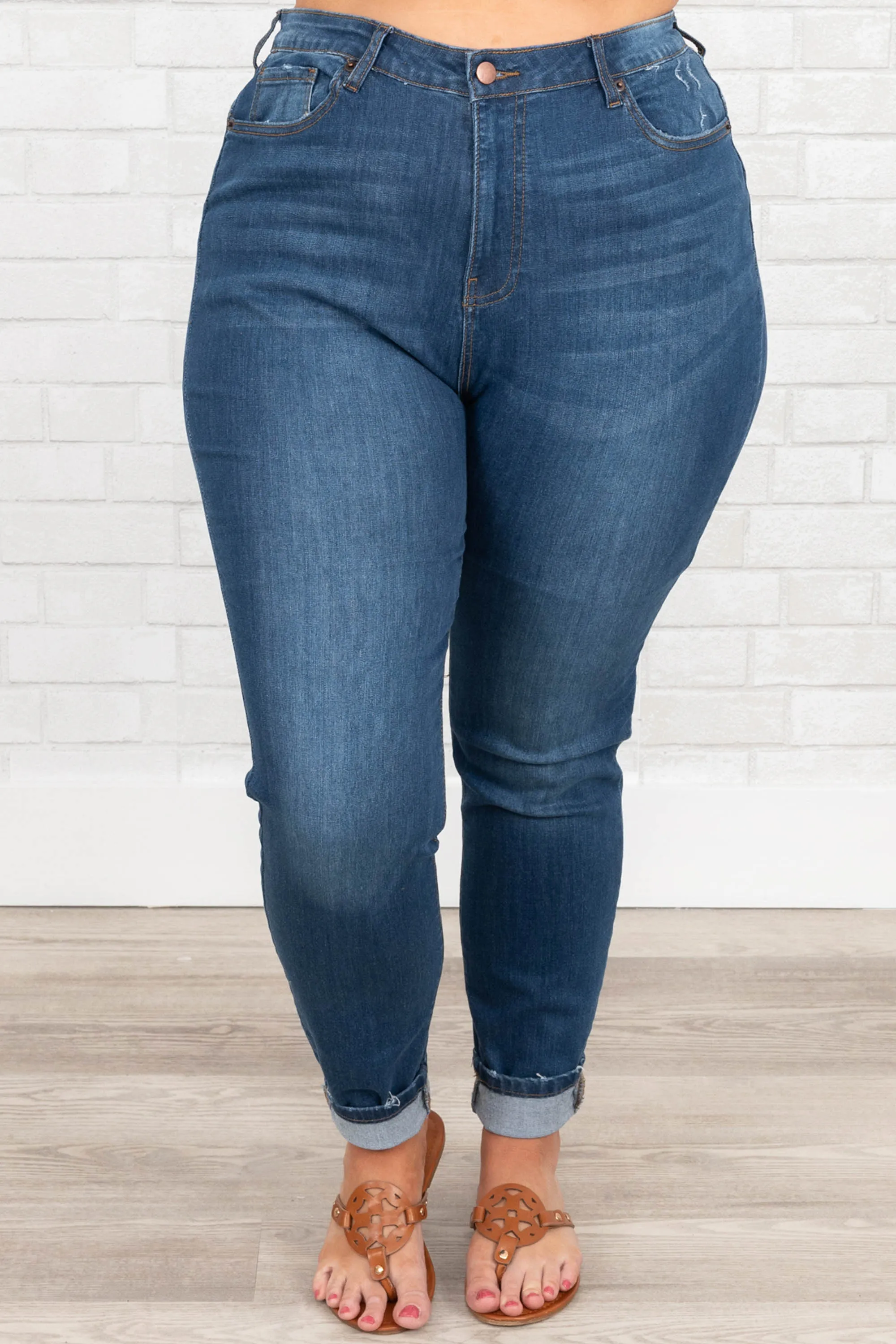 Out Of My Mind Jeggings, Blue