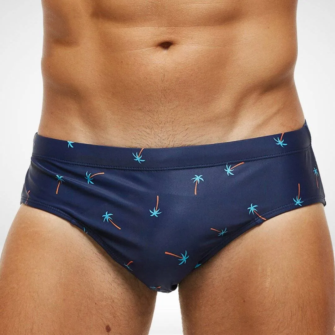 Palm Tree Swim Briefs