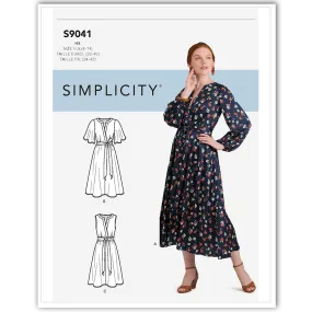 Pattern: Simplicity 9041 Dress