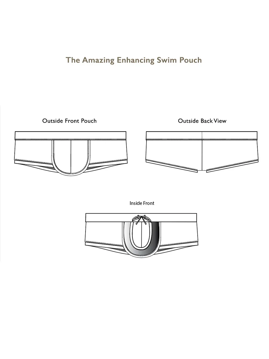 Poolside Drawstring Swim Brief