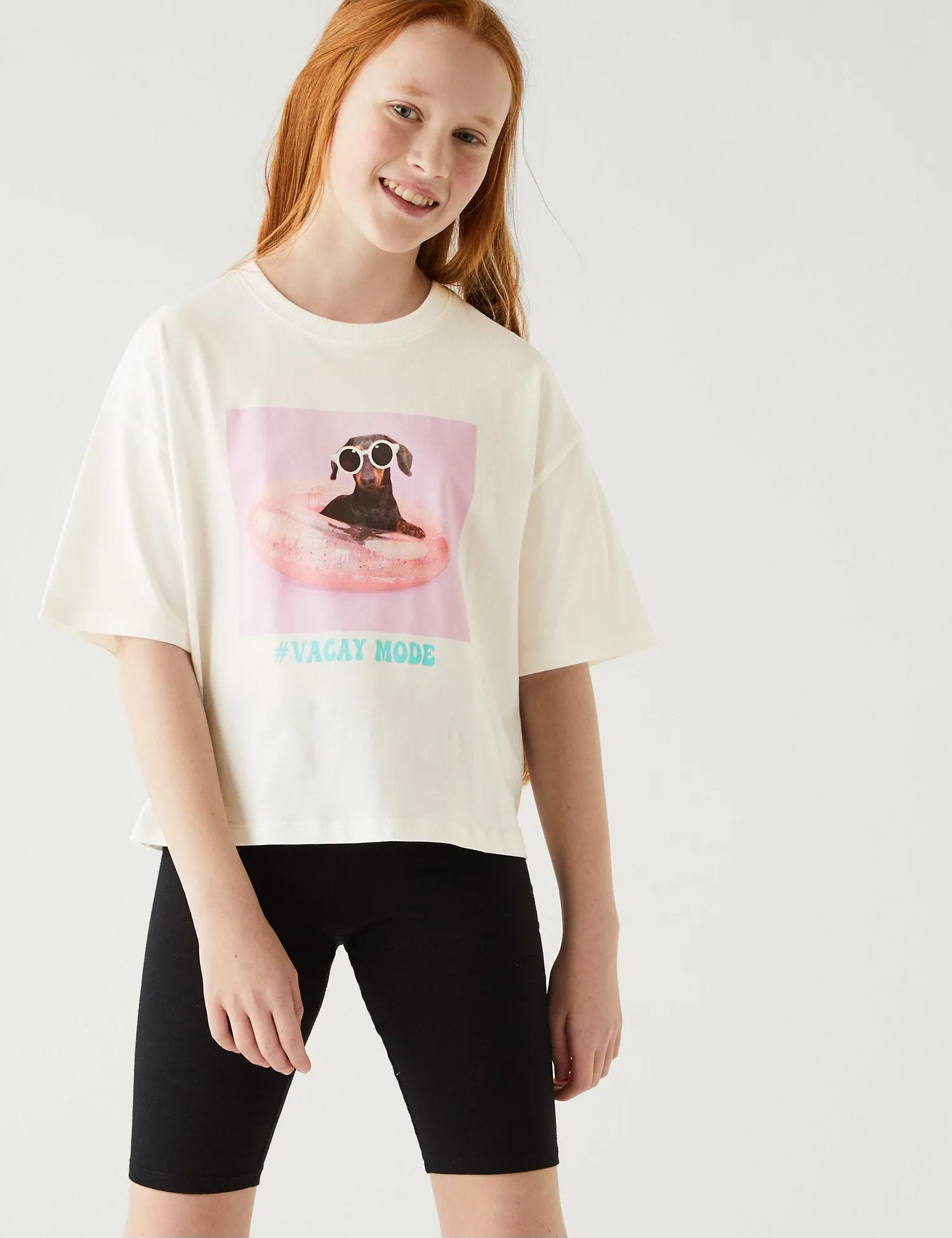 Pure Cotton Photographic Dog T-Shirt