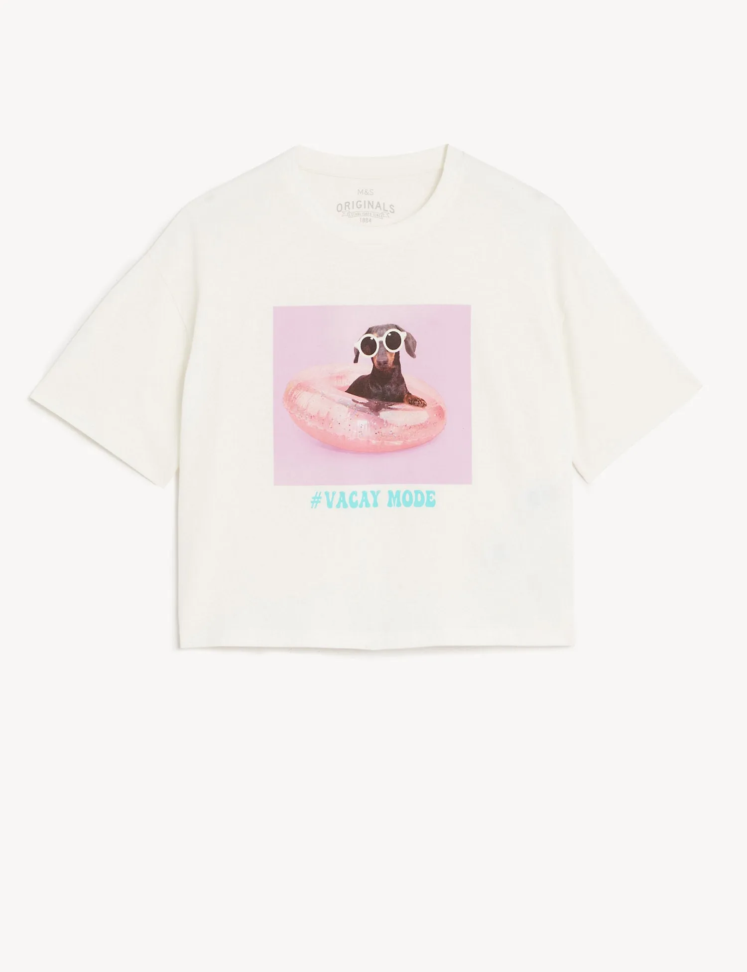Pure Cotton Photographic Dog T-Shirt