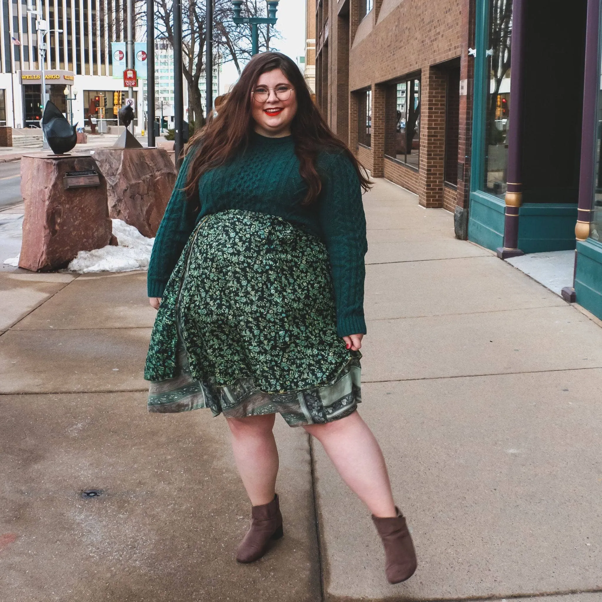 Seconds and Surplus Knee-Length-Mini Sari Wrap Skirts