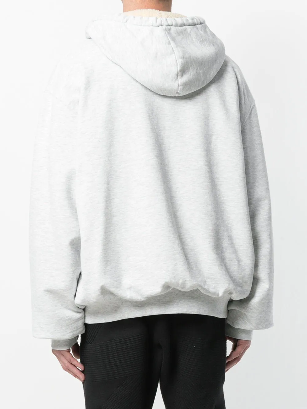 Sherpa Hoodie Heather Grey