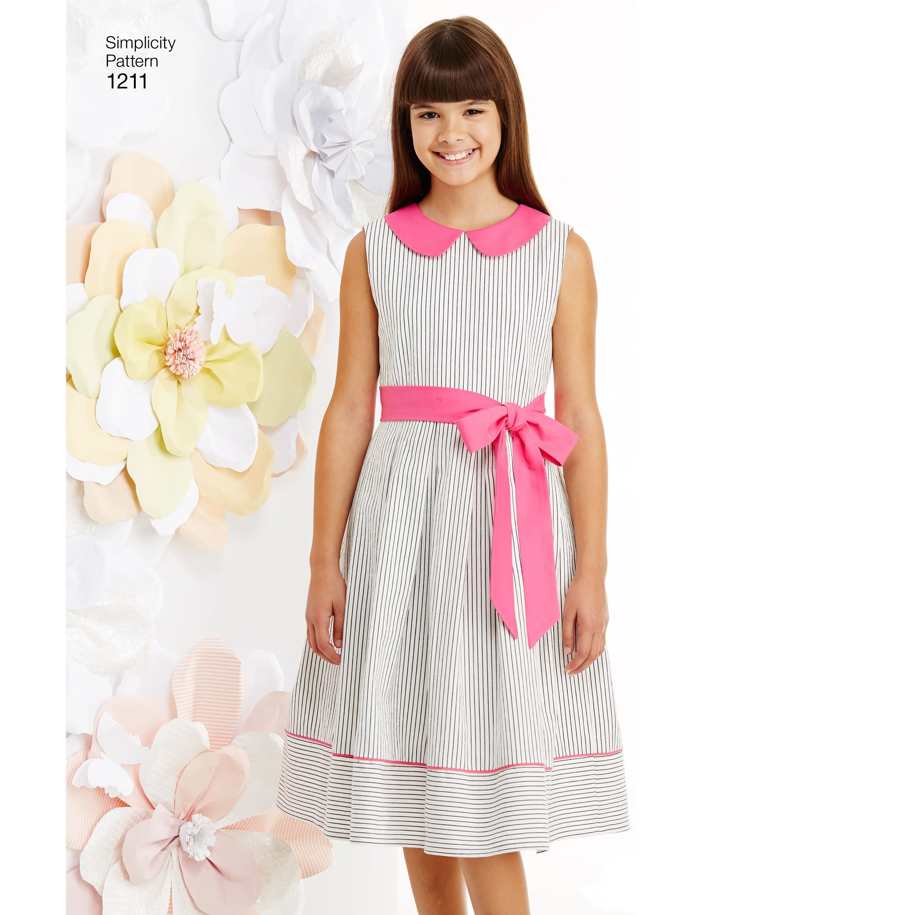 Simplicity Pattern 1211 Child's and Girls' Dress in two lengths