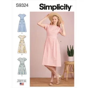 Simplicity Sewing Pattern S9324 Misses' Dresses