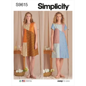Simplicity Sewing Pattern S9615 Misses' Dresses