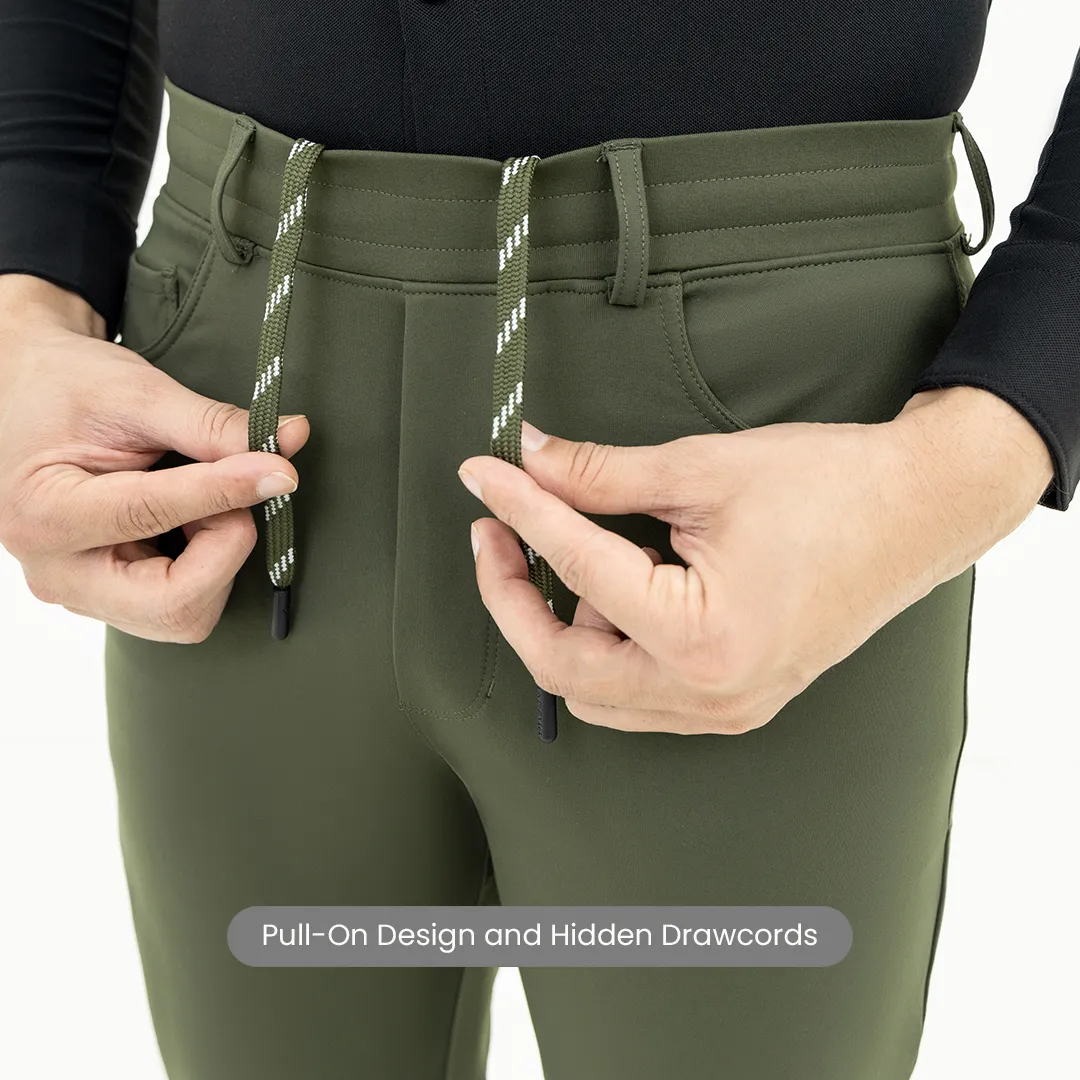 Solid Olive FlexPro 5 Pocket Pants