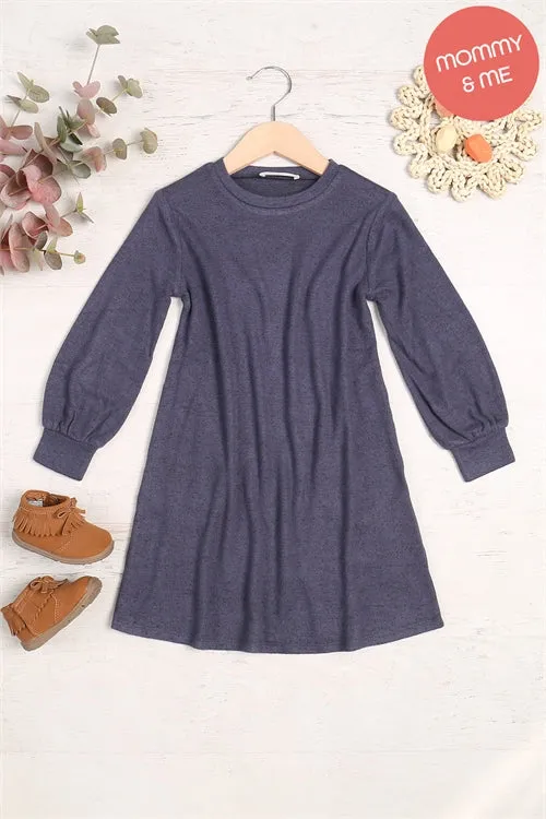 Spiced Harvest | Long Sleeve Dress | Adult Sizes | Dark Navy