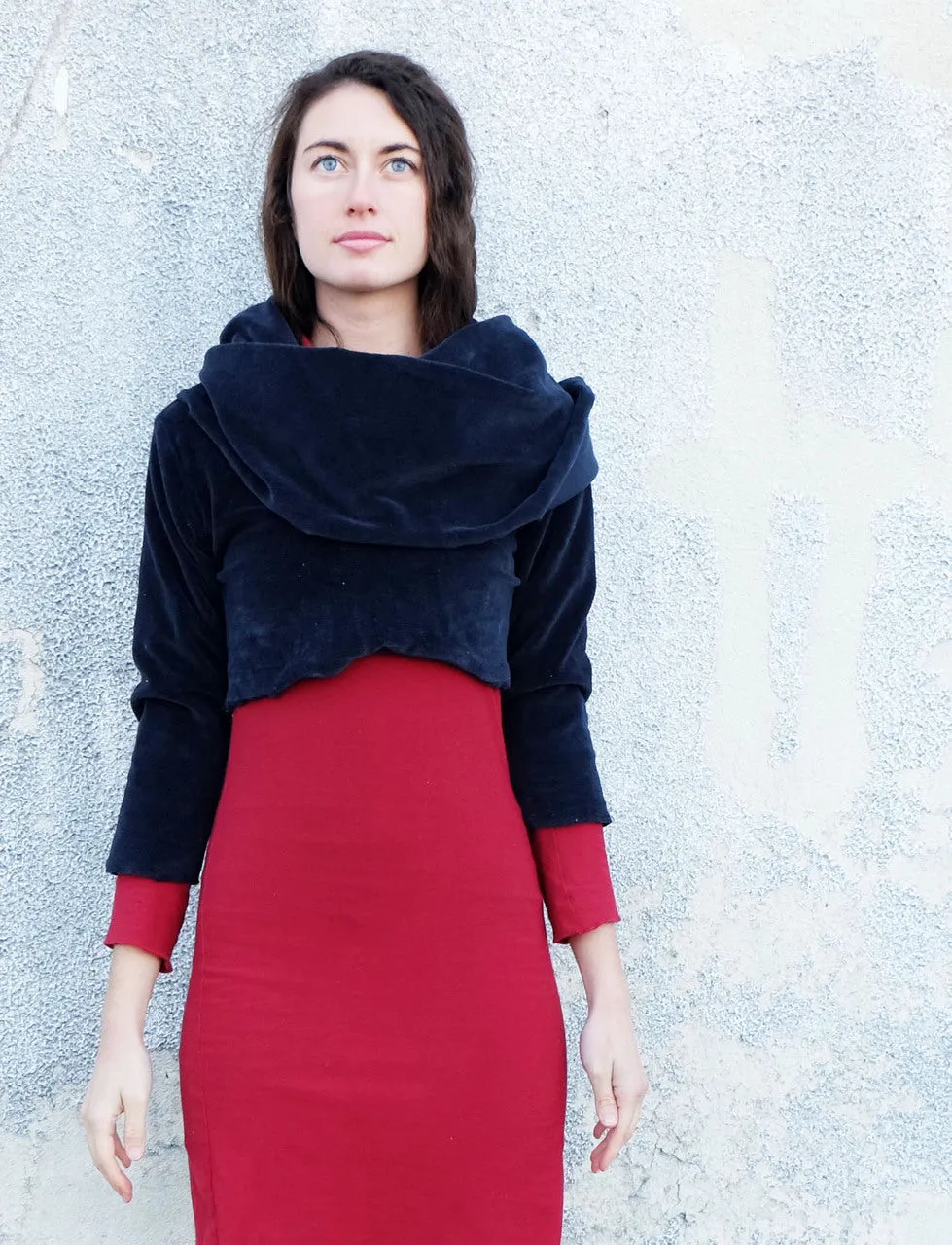 Super Cowl Simplicity VELOUR Bralette