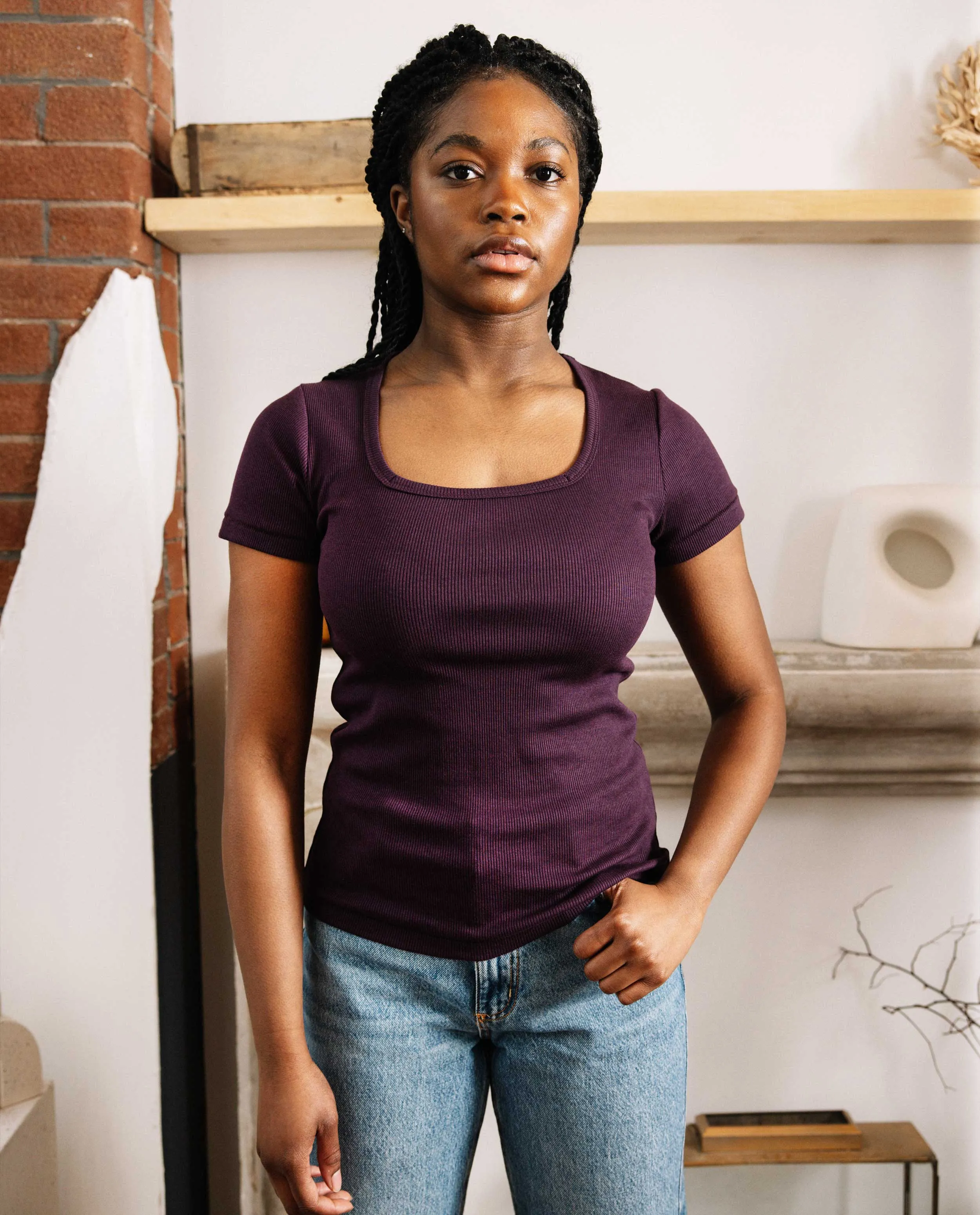 The Squareneck Top