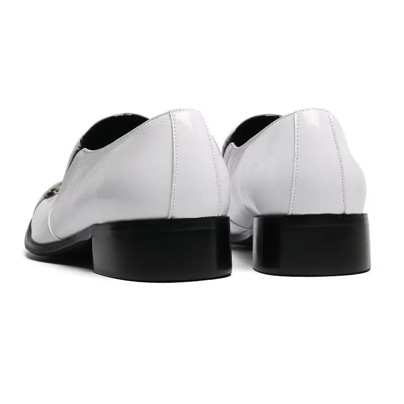 Veltique Leather Monk Slip-Ons