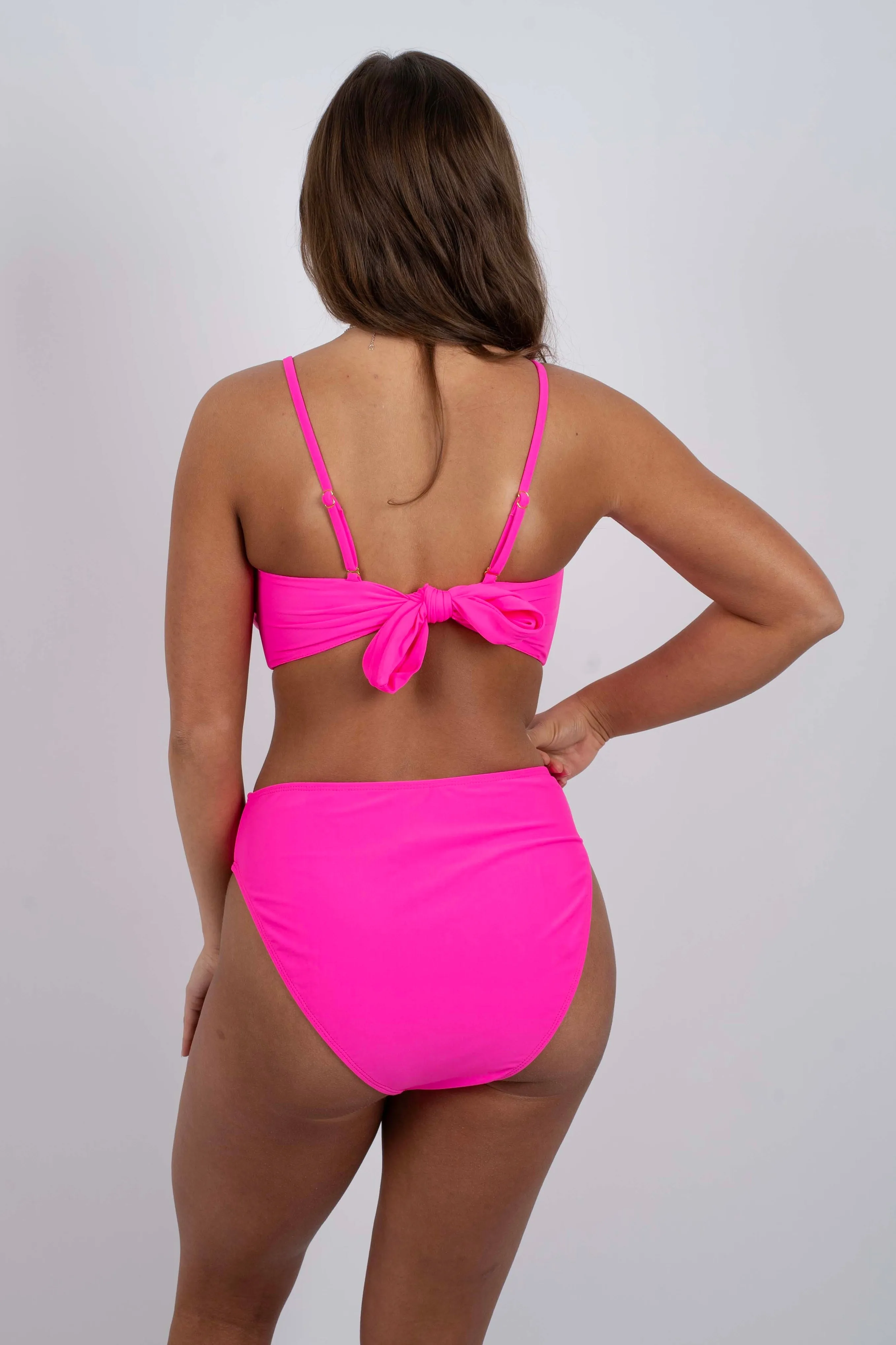 Walking At Sunset Swimsuit Bottom (Pink)