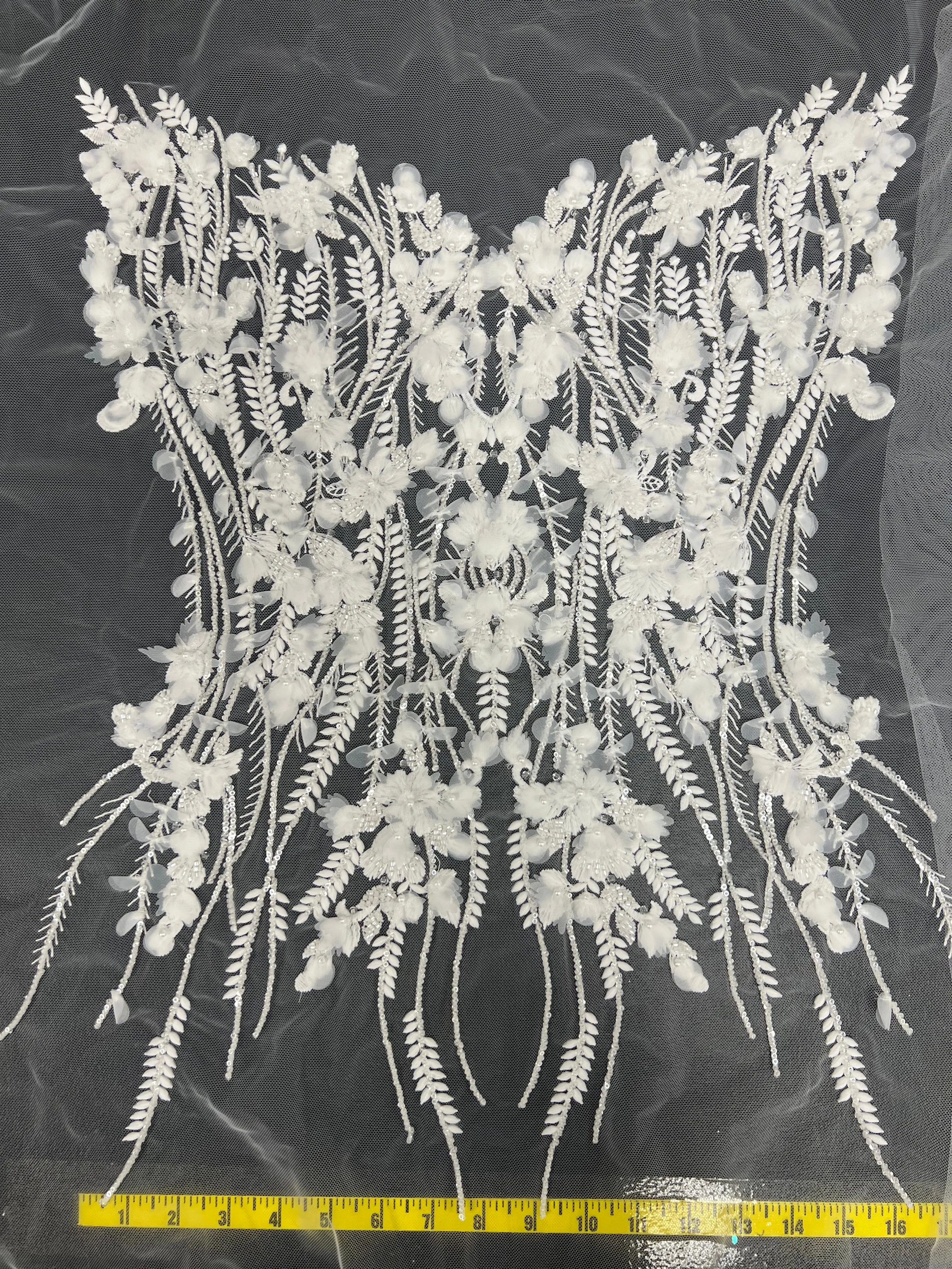 Wedding Bodice Applique