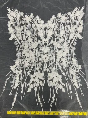 Wedding Bodice Applique